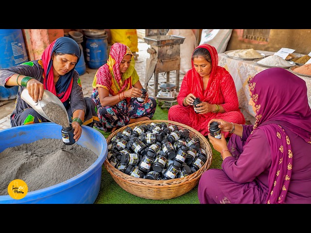 Ayurvedic Tooth Powder Full Making Process | Hisar Street Food