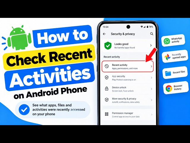 How To Check Recent Activity On Android Phone (Easy Tutorial)