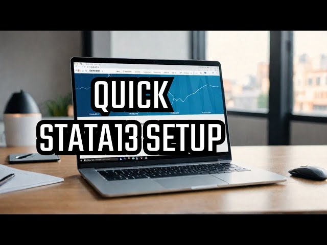 Get Stata13 Installed FAST on Windows in Minutes