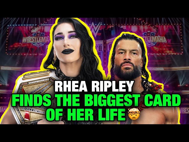 WWE superstar Rhea Ripley finds the biggest card of her life