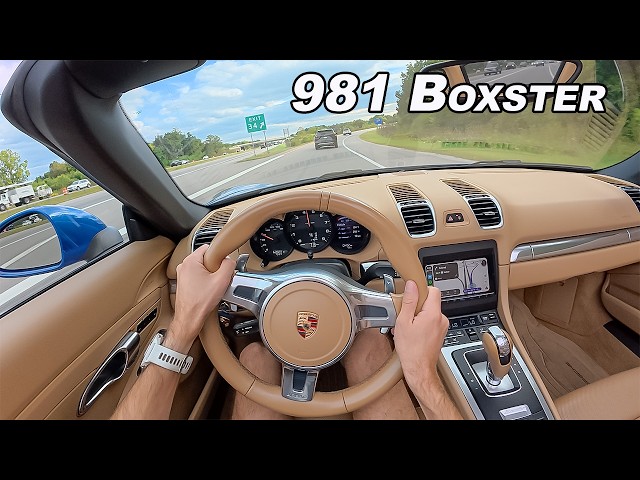 981 Porsche Boxster Michigan Therapy Drive - Marrying Topher Drives (POV Binaural Audio)