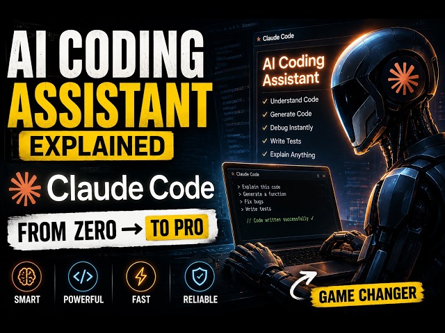 AI Coding Assistant Explained: Claude Code From Zero to Pro