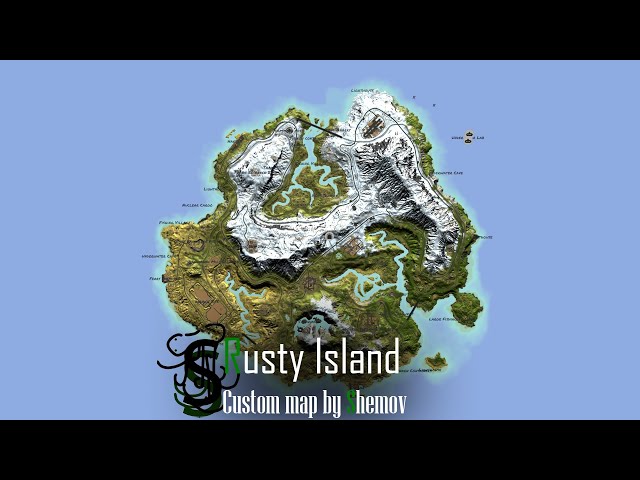 Rusty Island | Rust custom map trailer