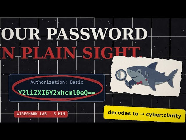 How Wireshark Sees Your Password in Plaintext (Live HTTP Demo)