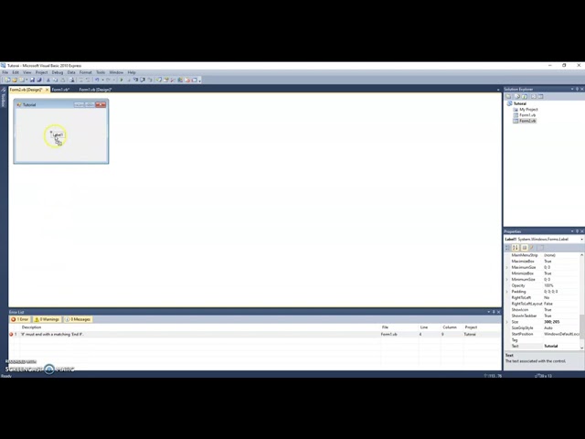 VB Tutorial #1 - How to make a Simple Key Login System