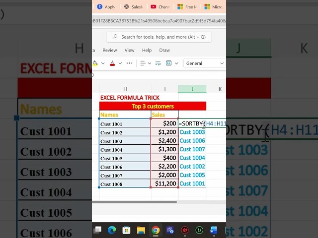 Excel formula Trick #excelfansonly #excelinterviewquestions #exceltips