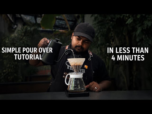 How To Make Pour Over Coffee | Simple V60 Brew Tutorial #v60 #tutorial #pourover