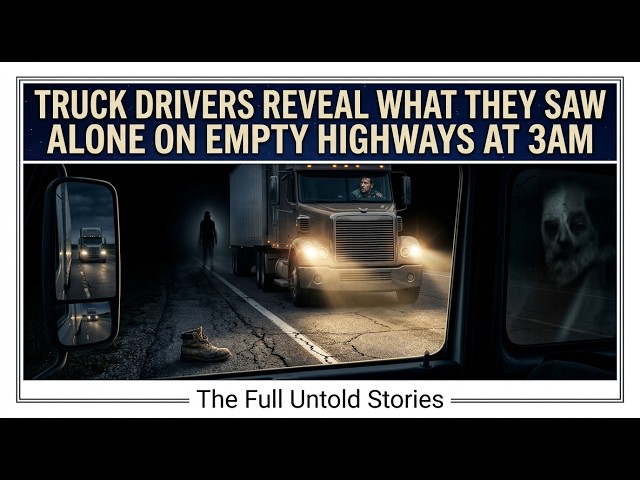 Truck Drivers Reveal What They Saw Alone on Empty Highways at 3AM — The Stories They Never Tell