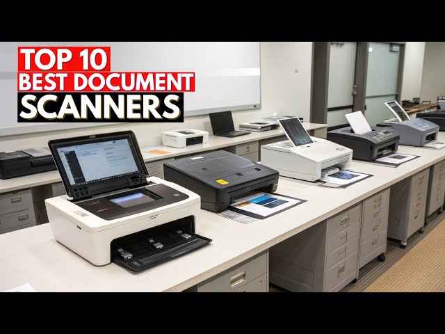 Best Document Scanners You Can Buy in 2026 | Top 10 Picks Scan Smarter & Save Time!