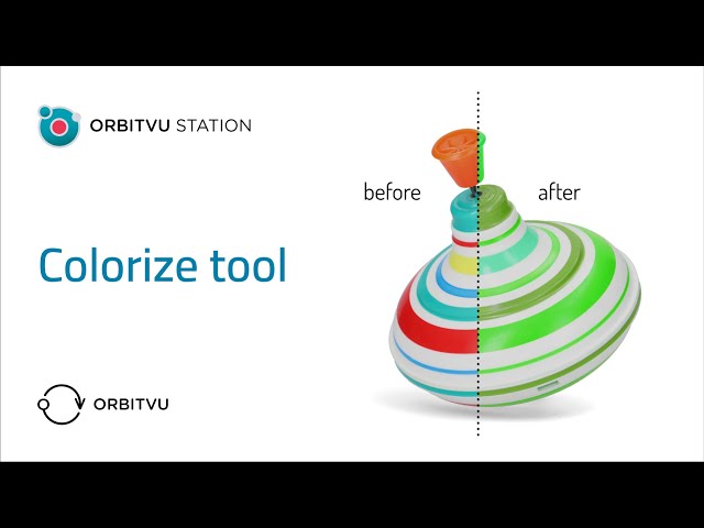 How to Use the Colorize Tool in Orbitvu Station: One Photo, Every Color Variant | Orbitvu