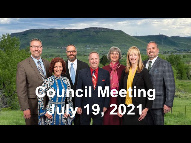 Arvada City Council Meeting - July 19, 2021