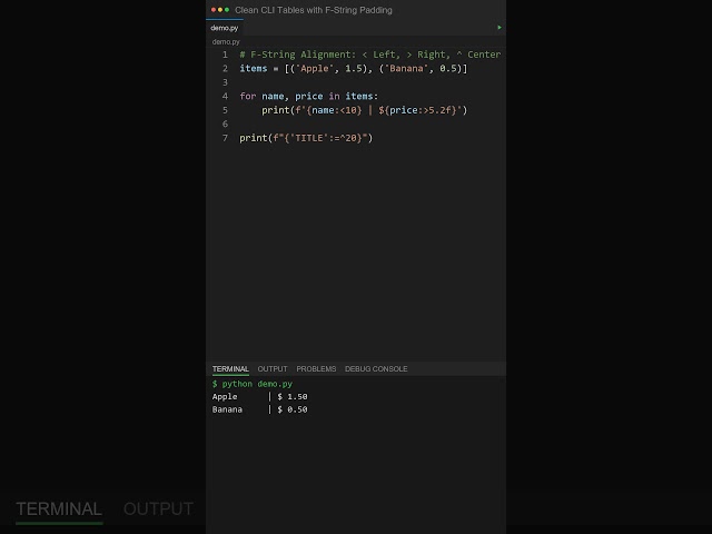 Make Your CLI Look Professional with Python