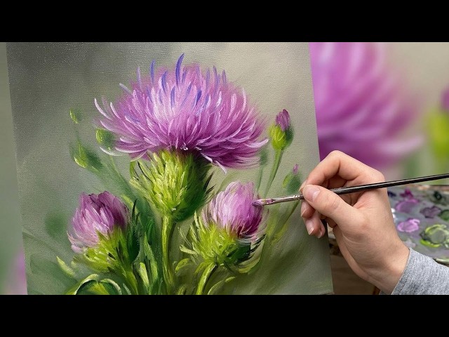 THIS ARTIST'S TECHNIQUE IS HELPING THOUSANDS OF PEOPLE PAINT / STEP-BY-STEP TUTORIAL