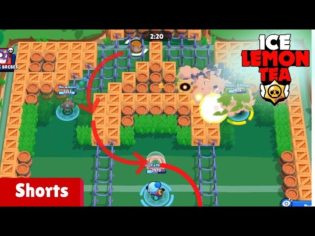 THE BALL teleported across THE ENTIRE MAP! #brawlstars