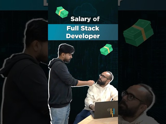 💰Salary of a Full Stack Developer #Shorts #Simplilearn