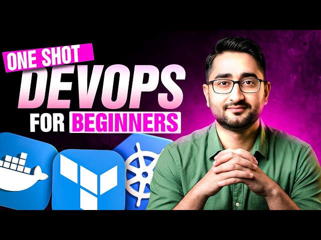 Full Stack AI DevOps Course + Real Projects 🚀 | Docker + Kubernetes + CI/CD + Terraform | Job Ready