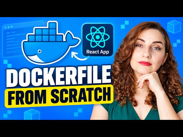 Dockerfile Tutorial for Beginners (2026) | Dockerize a React App from Scratch