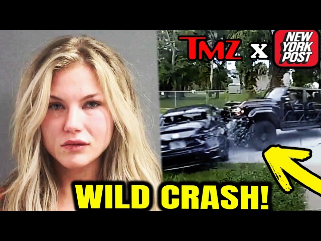 Model's Wild DUI Crash Caught On Camera | The Low Down