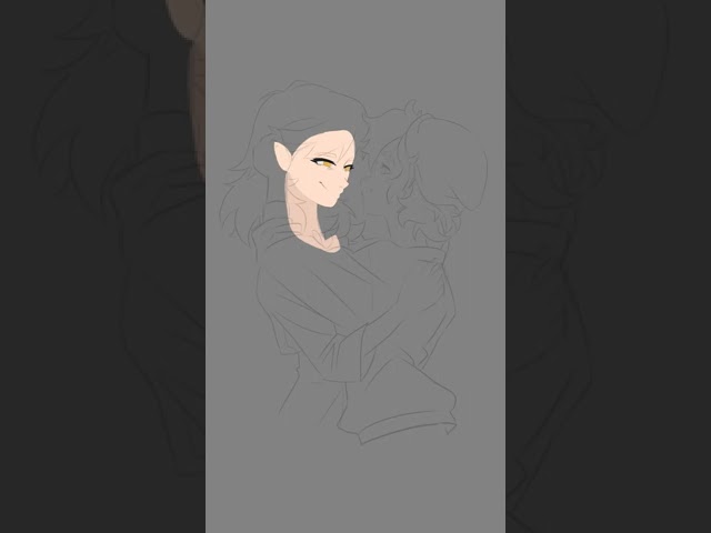#Lumity Speed Painting ❤️🥰 (#luznoceda #amityblight #theowlhouse)