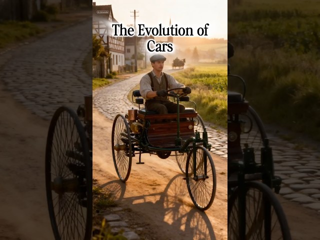 The Evolution of Cars from beginning to the future 🚗 #history