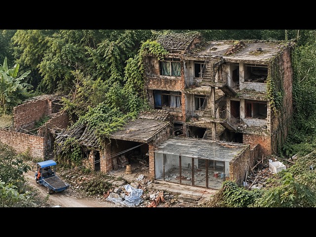 Two Young Girls DIY Renovate Parents' 10-Yr Abandoned Old Low-Rise Flat With Their First Money
