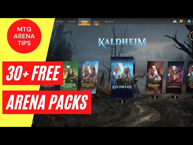 Free Codes! Get 30+ Packs on MTG Arena To Kickstart Your Collection - Magic: The Gathering