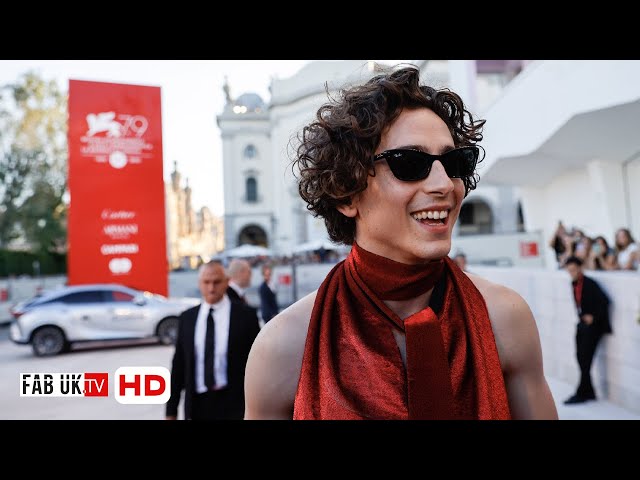 Red carpet of the film Bones and All at 79th Venice Film Festival