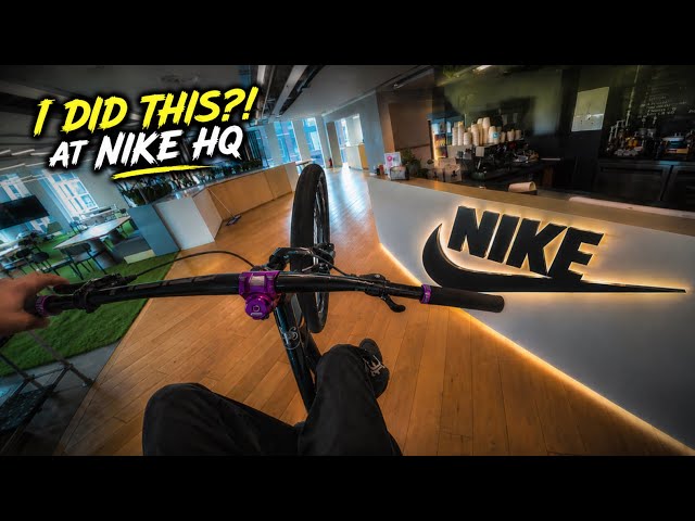 Nike Invited Me To Their HQ Then I Did Wheelies…