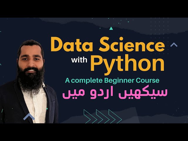 Data Science with Python | Crash Course | DS-101 | اردو