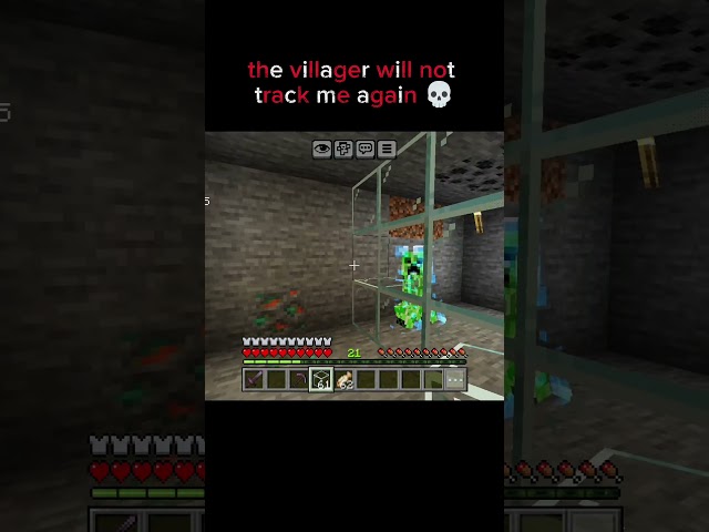 The creeper will not track me again 💀🌝!! #viral #video #funny #mistakes #minecraft