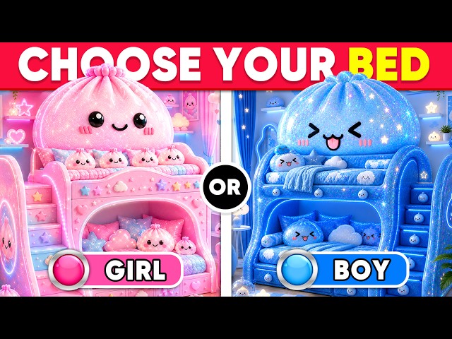 Choose One Button! 🎀💙 GIRL or BOY Edition 😍 | PART 2 | Daily Quiz