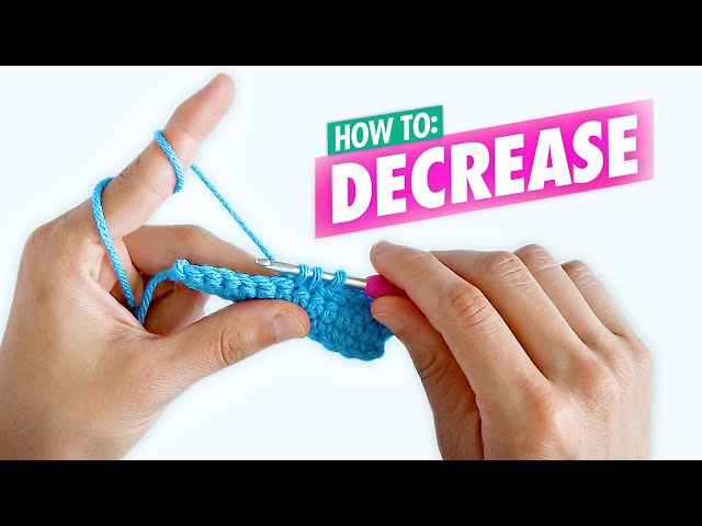How To Crochet: Decrease for Beginners (DEC) - Amigurumi Tutorial