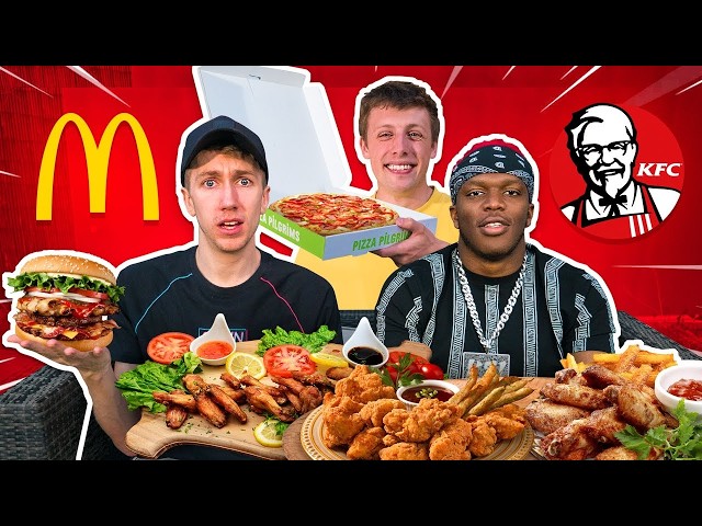 8 HOURS OF SIDEMEN MUKBANG TO FALL ASLEEP!