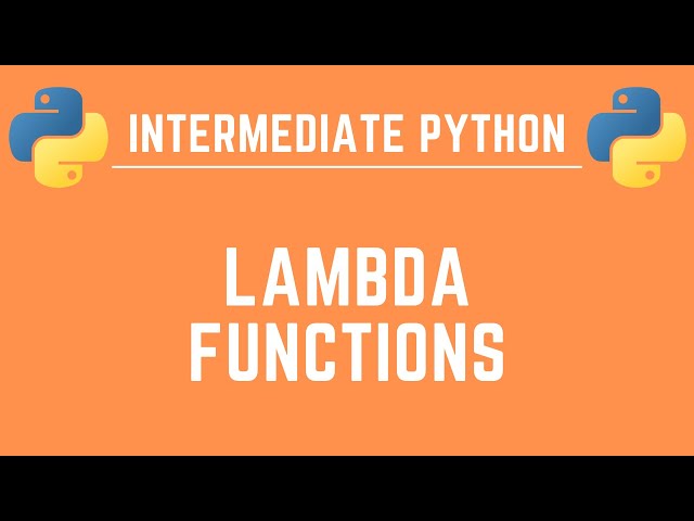 Why Python Lambda Functions Are Awesome