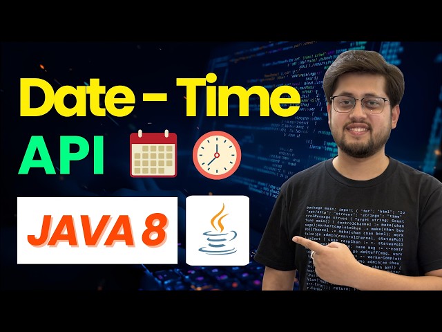 Java 8 Date & Time API | LocalDate, LocalTime, ZonedDateTime | Java 8 Interview Questions