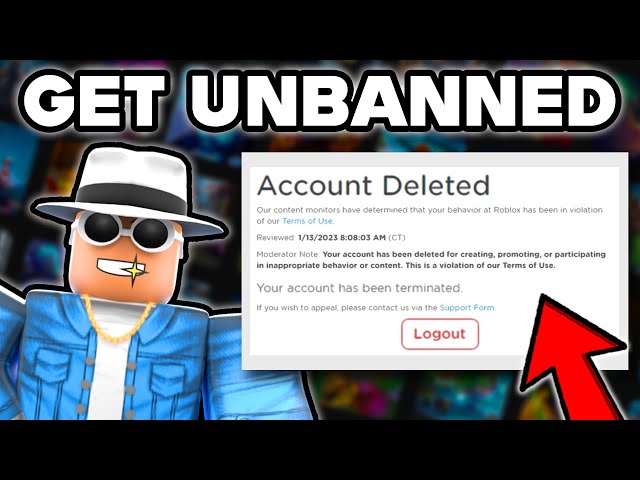 How to Get Unbanned From Roblox - (FULL GUIDE)