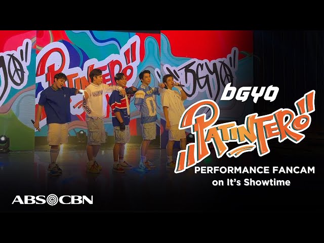 BGYO | 'Patintero' on It's Showtime Performance Fancam