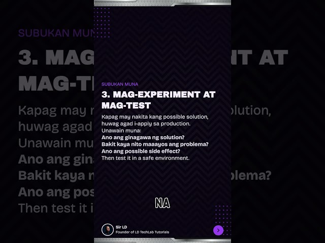 Hindi Mo Alam ang Sagot sa Technical Problem? Ito ang Dapat Mong Gawin