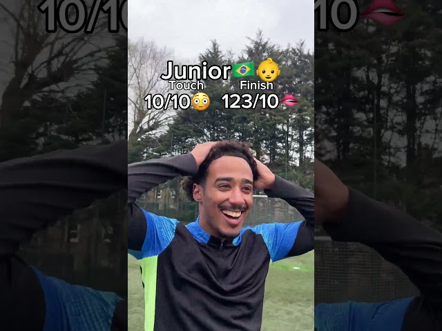Vini Jr Touch and Finish Challenge🇧🇷😱🚀#football #soccer #futbol #vinijr #realmadrid #viral #fyp