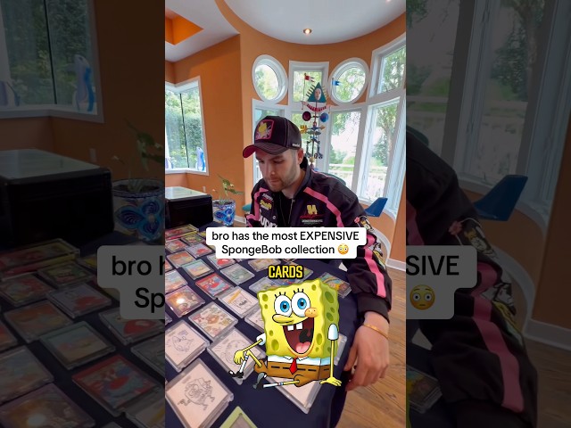 Most INSANE SpongeBob collector in the world 😳