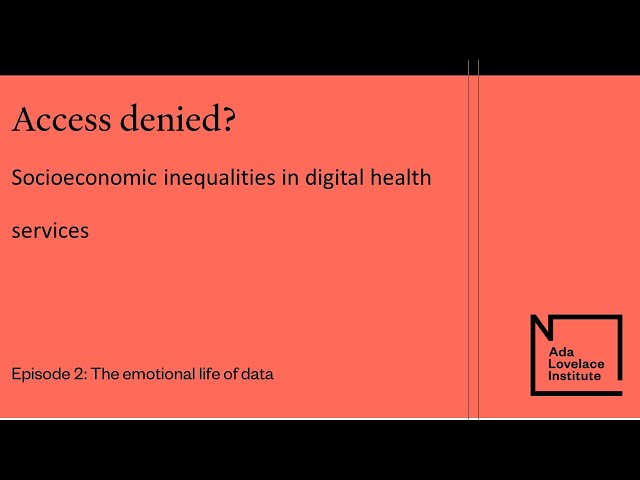 Access denied? series - Episode 2: The emotional life of data