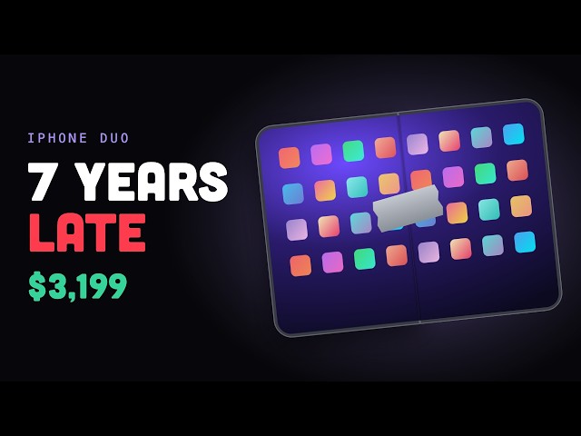 Apple Invented the Foldable Phone (Only 7 Years Late)