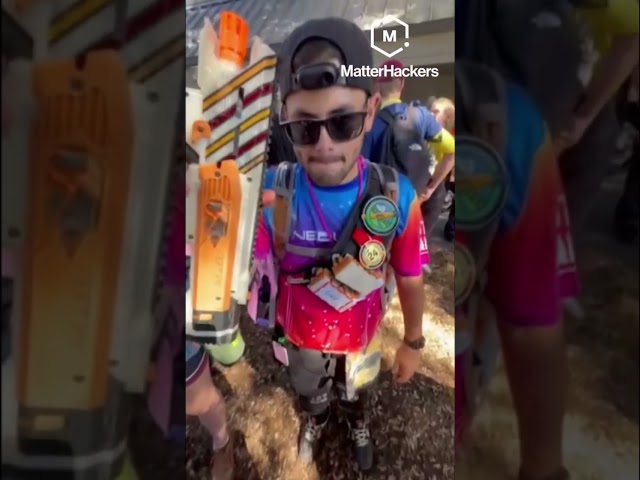 1 year recap of competitive nerf @MatterHackers #3dprinting #maker #travel #nerf