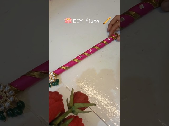 DIY PVC pipe flute 🪈 janamashtami special 🪷#shorts #trending #viralvideo #reels