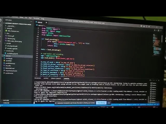 Road accident prediction using AI