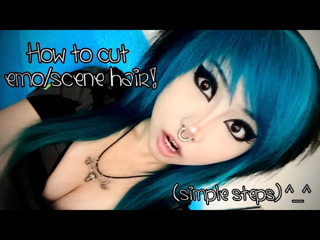 HOW TO CUT EMO/SCENE HAIR! [emo/scene haircut tutorial]
