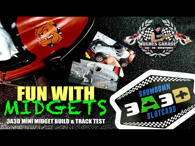 FUN with MIDGETS - 3A3D Mini Midgets Build & Track Test & More!!!