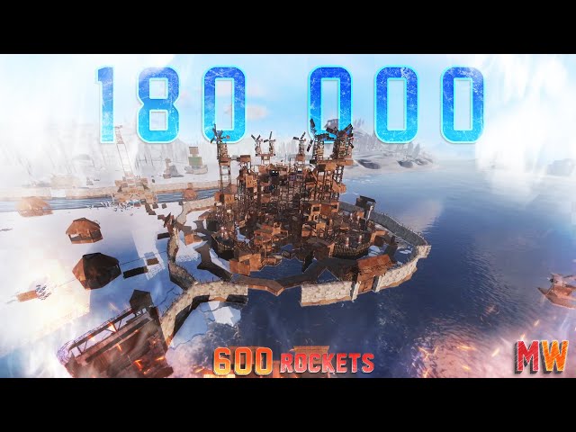 HOW A 180 000 HOUR CLAN Raided The Biggest ZERG in Rust (Movie)