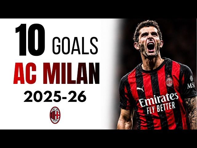 Christian Pulisic - All 10 Goals for AC Milan | 2025/26