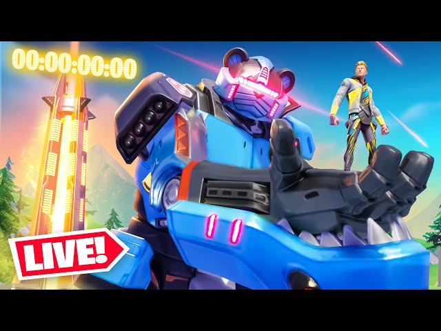 Fortnite *LIVE* COLLISION Event! (ROBOT VS ???)